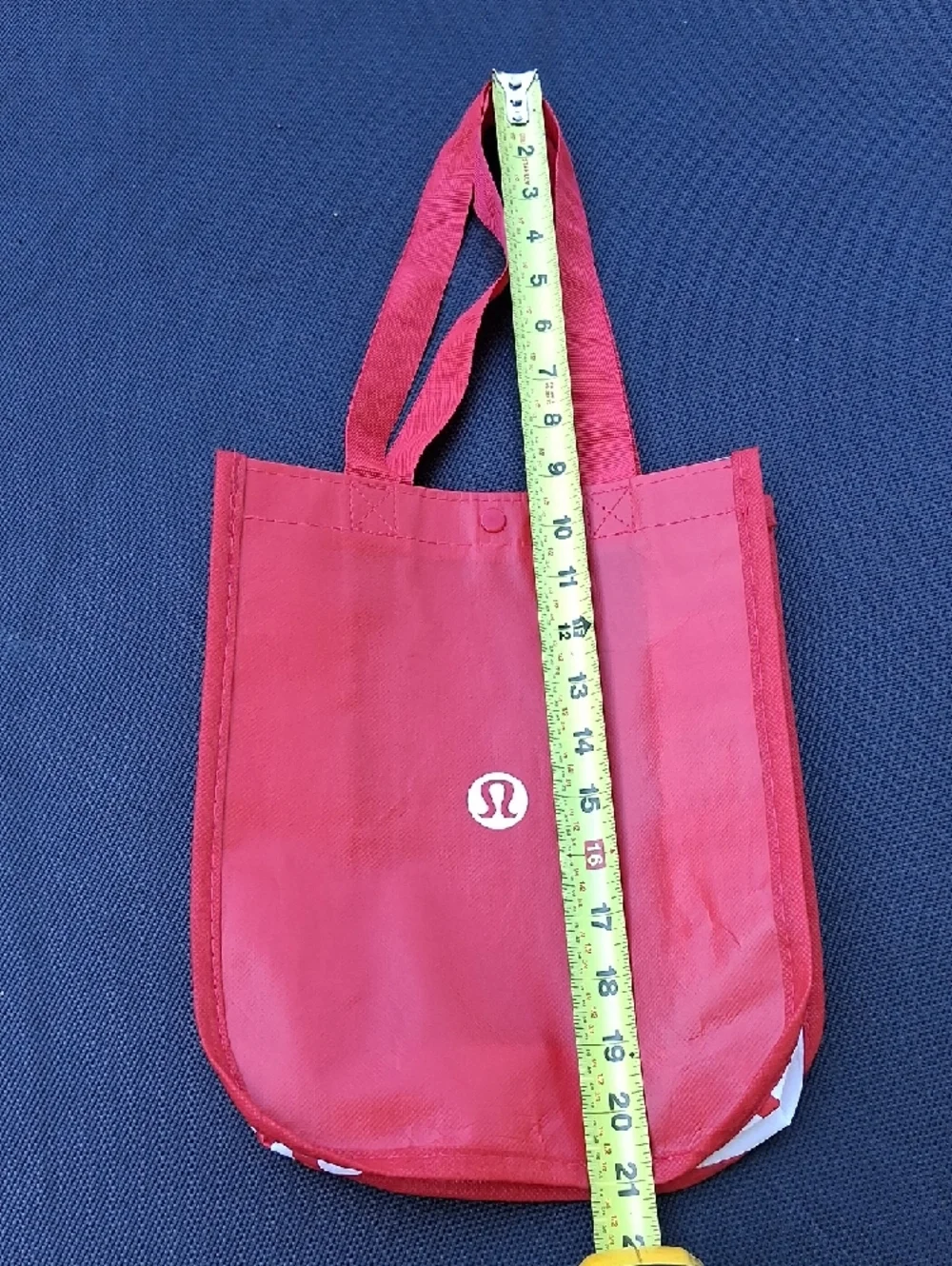 lululemon athletica Bright Pink Compact Tote Reusable Bag